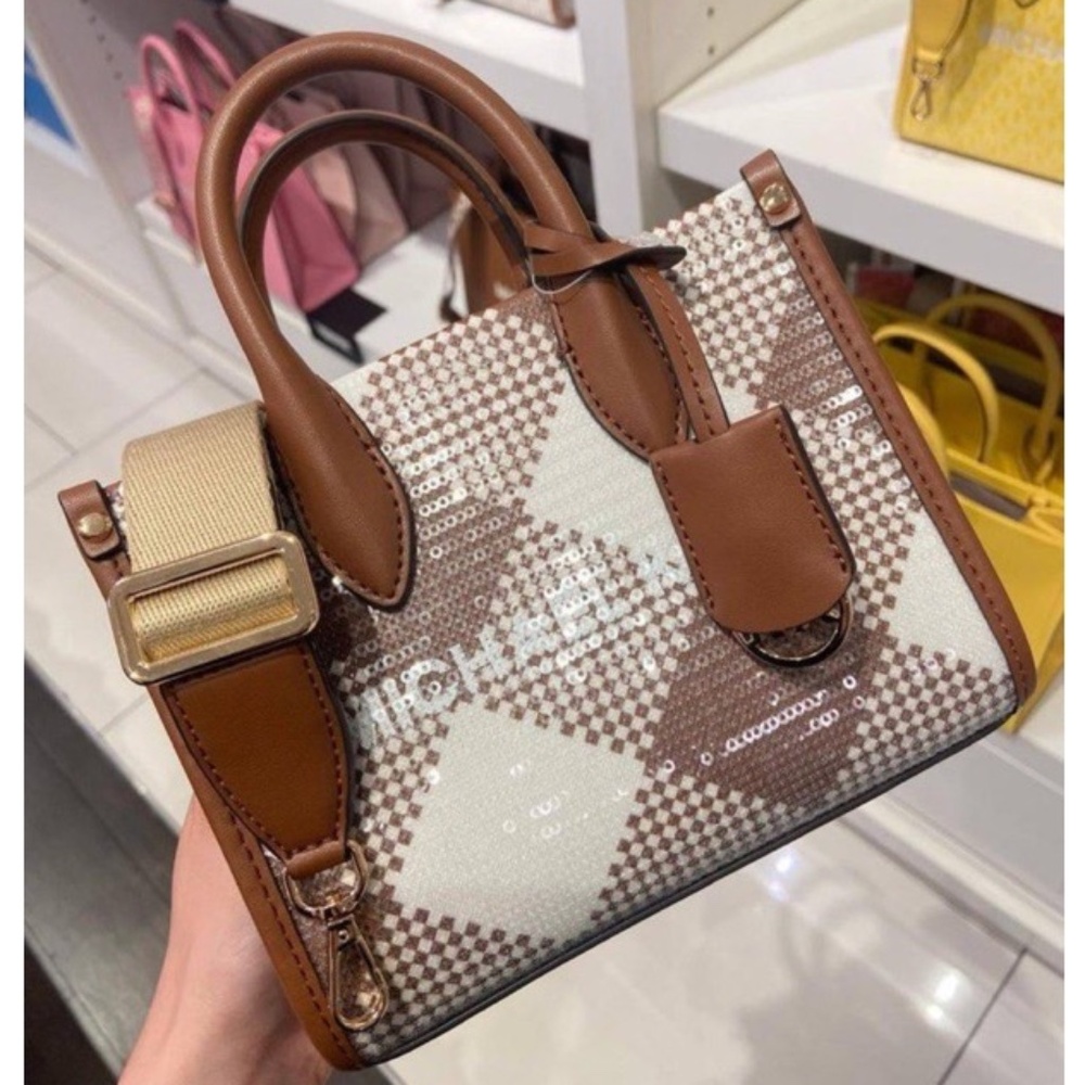 MICHAEL KORS MIRELLA XS MINI  CROSSBODY SEQUINS BAG